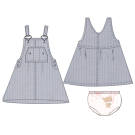 Vestidos jumper sales para niñas